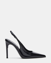 REYES Black Box Slingback Stiletto Pointed-Toe Pump Women's Heel
