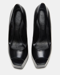 IVES Black Box Platform Square-Toe Stiletto Women's Heel