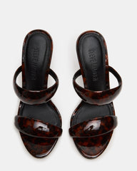 SATURN Tortoise Stiletto Mule Women's Heel