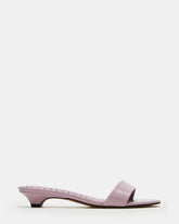 BERRY Pink Women's Mule Kitten Heel