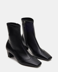 JETER Black Square-Toe Women's Ankle Boot