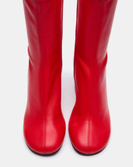 LORENZA Red Heeled Women's Ankle Boot