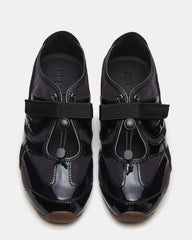 VIPER Black Low-Top Velcro Women's Sneaker