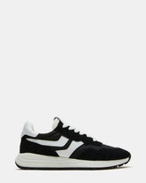 BURST Black Multi Women's Low-Top Lace-Up Sneaker