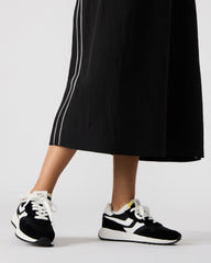 BURST Black Multi Women's Low-Top Lace-Up Sneaker