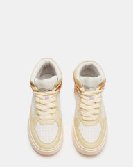 MARKED Yellow Multi High-Top Lace-Up Sneaker | Women's Sneakers