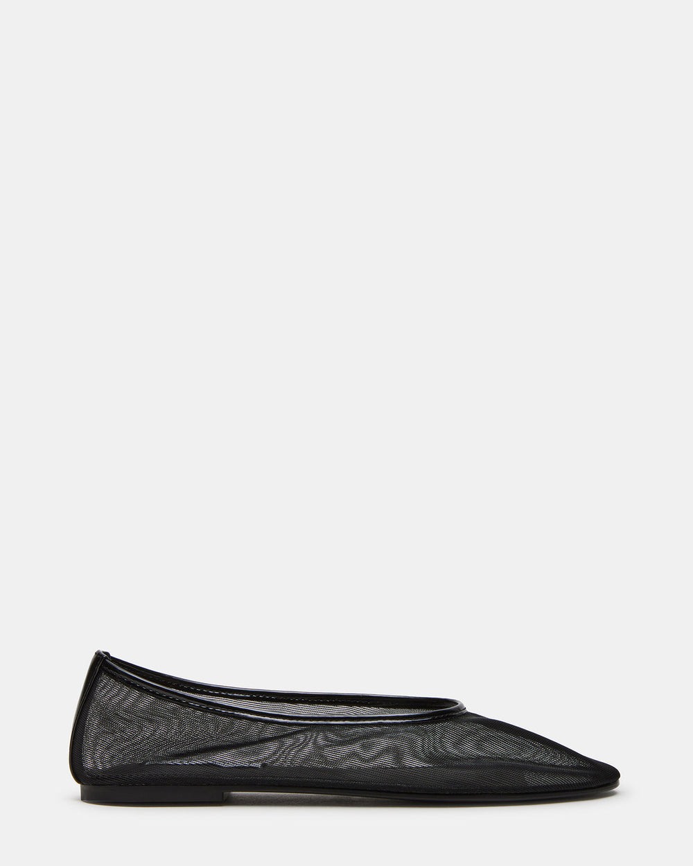 MEADOW Black Mesh Women's Ballet Flats
