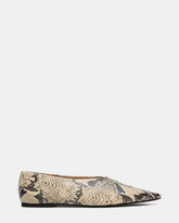 FLOYD Snake Pointed-Toe Ballet Women's Flat