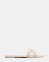 JELLIE Bone Women's Square Toe Slide Sandal