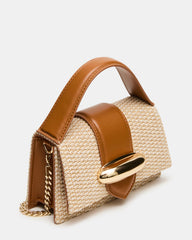 MISHELL Bag Light NaturalTop-Handle Mini Handbag
