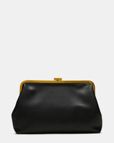 KISSES Bag Black Chain Strap Crossbody Clutch Handbag