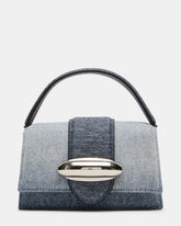 MISHELL Bag Denim Top-Handle Mini Handbag