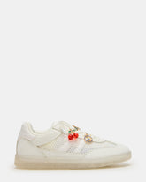 Kids' VERDICT White Multi Low-Top Lace-Up Girls' Sneaker