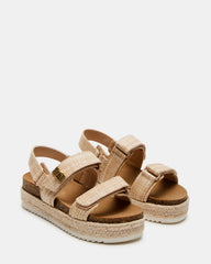 Kids' BIGMONA Raffia Girls' Platform Sandal