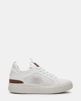 Kids' OASYS White Boys' Low-Top Lace-Up Sneakers