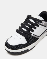 BUGLE Black Multi Men's Low-Top Lace-Up Sneaker