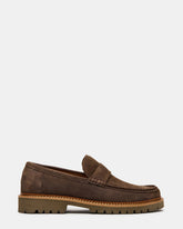 BRODIE Taupe Slip-On Lug Men's Loafer