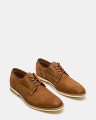 ALVAREZ Tan Nubuck Lace-Up Men's Dress Shoe