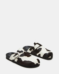 WOOLY Black Multi Slip-On Men's Casual Clog