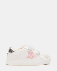 Toddlers' REZUME Denim Fabric Girls' Low-Top Sneaker