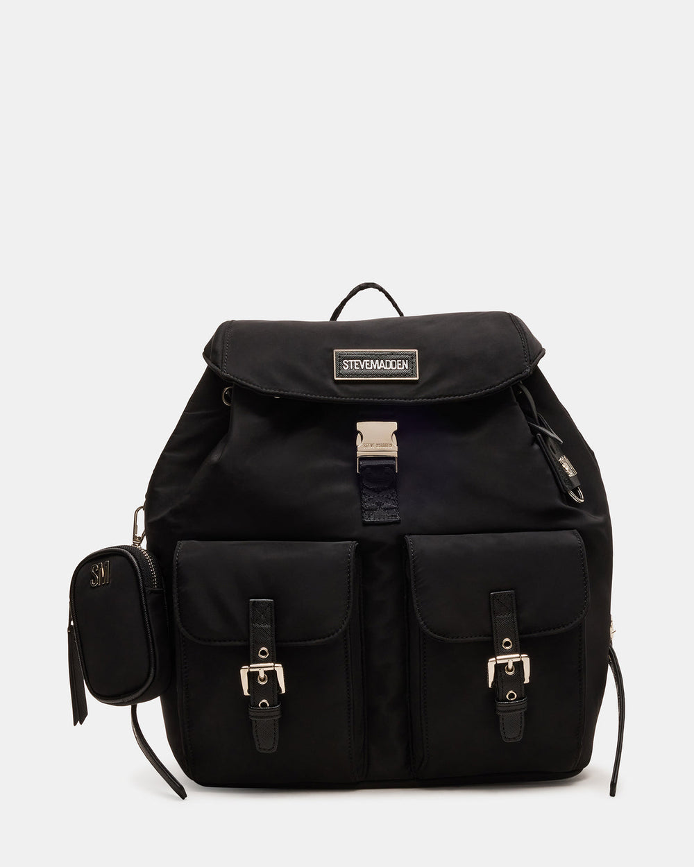ROLO Black Women's Drawstring Backpack