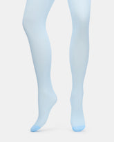 BLAIR SHEER TIGHTS LIGHT Blue Women's Footed Sheer Mesh Tights