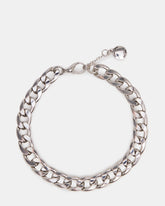 LINK CHAIN ANKLET Silver Women's