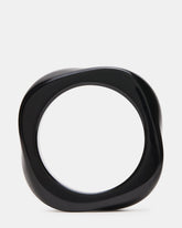 CURVED RETRO BRACELET Black Women's Bangle Bracelet