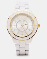 WOMEN'S STAINLESS STEEL WATCH White Women's Watch