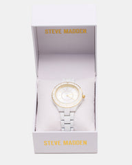 WOMEN'S STAINLESS STEEL WATCH White Women's Watch