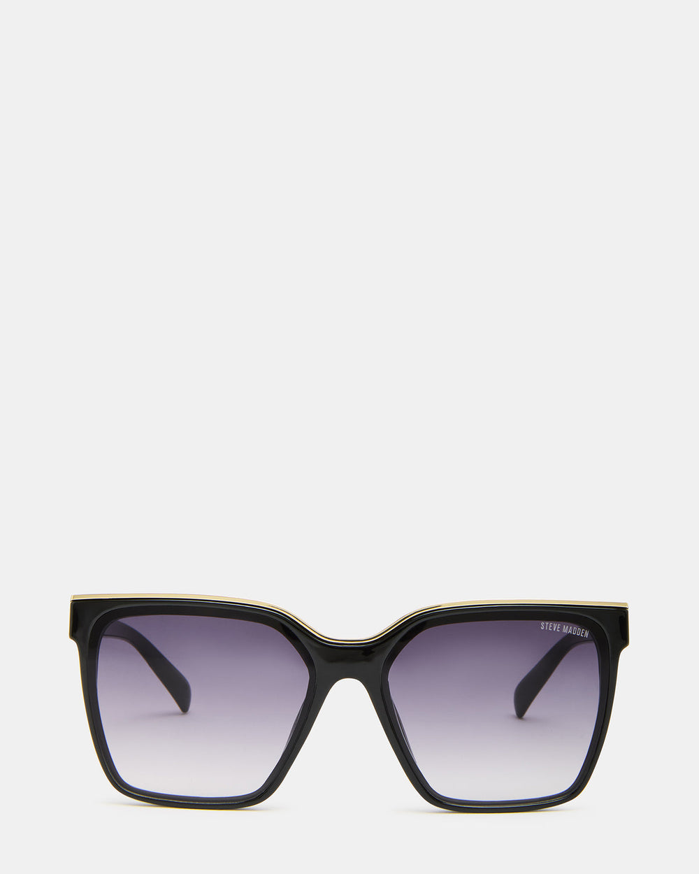 AXTON Black/Gold Opaque Shiny Gold Smoke Gradient Lens Sunglasses
