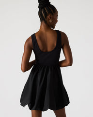 PALERMO Black Women's Mini Bubble-Hem Dress