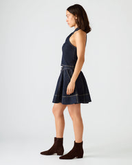 SLOAN Ink Denim Flowy Mini Women's Skirt