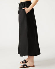 SUNNY Skirt Black | Women's A-Line Maxi Skirt