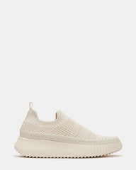 SAMARAH Beige Low Top Slip On Sneaker | Women's Sneakers