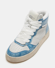 ENDLESS Blue Multi High-Top Lace-Up Sneaker | Women's Sneakers