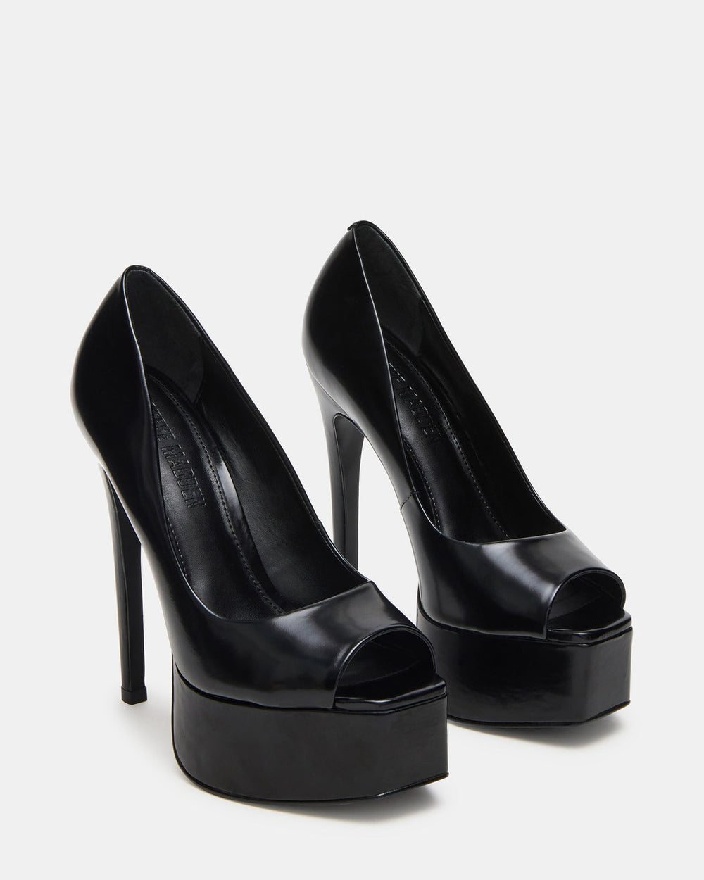 IVES Black Box Platform Square-Toe Stiletto Women's Heel
