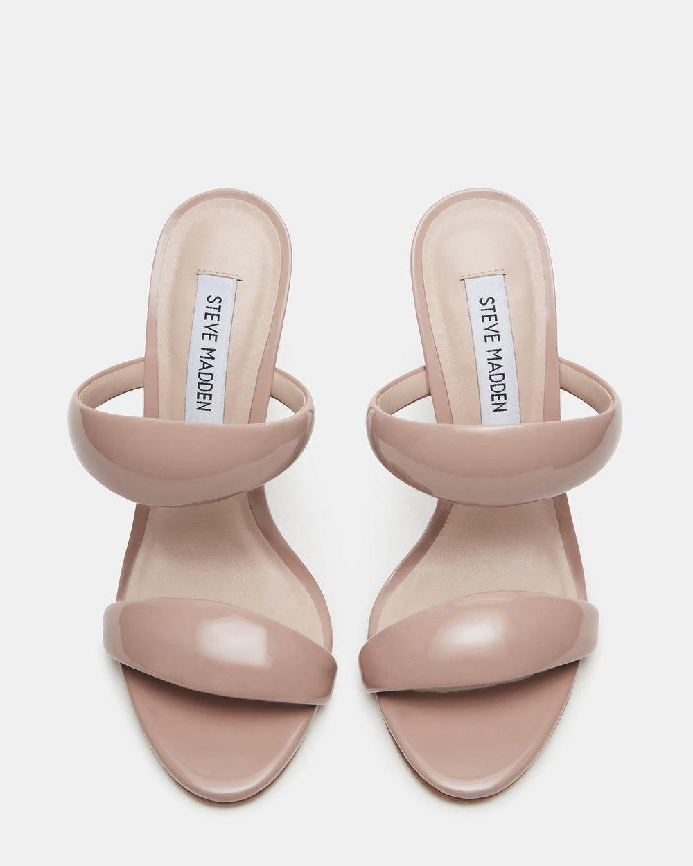 SATURN Blush Patent Stiletto Mule Women's Heel