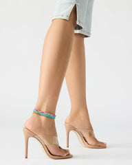 SABINE Clear Thong Mule Heel Women's Heel