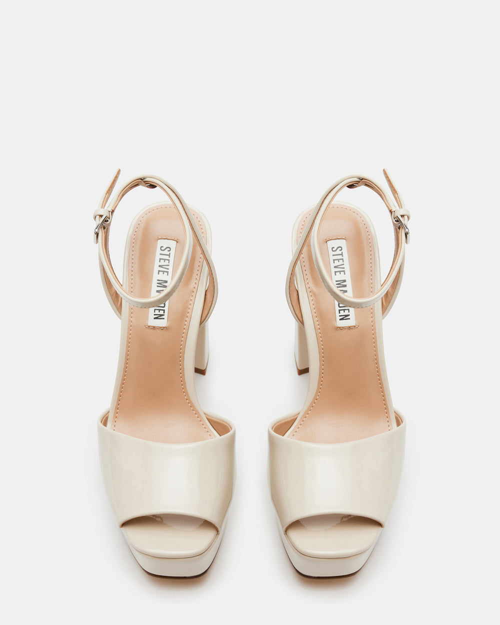 LOURDES Bone Patent Platform Heel | Women's Heels