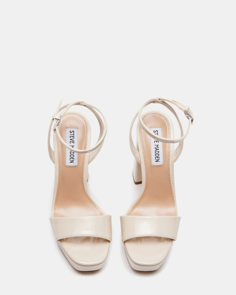 LESSA Bone Patent Platform Block Heel | Women's Heels