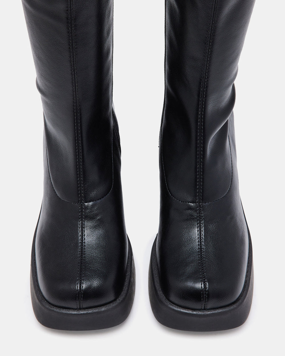 KLAYTON Black Platform Ankle Boot | Women's Booties