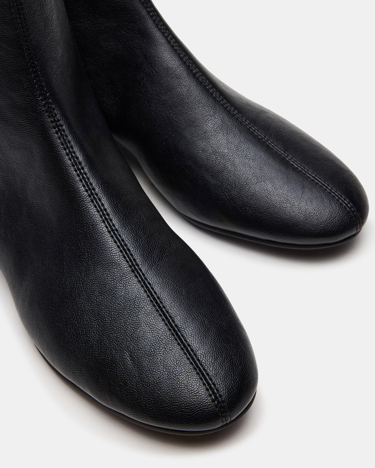 FINCH Black Round Toe Women's Ankle Boot