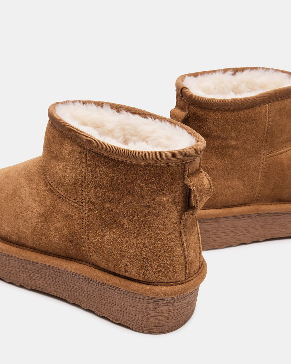 COMFY Chestnut Suede Women's Ankle Boot