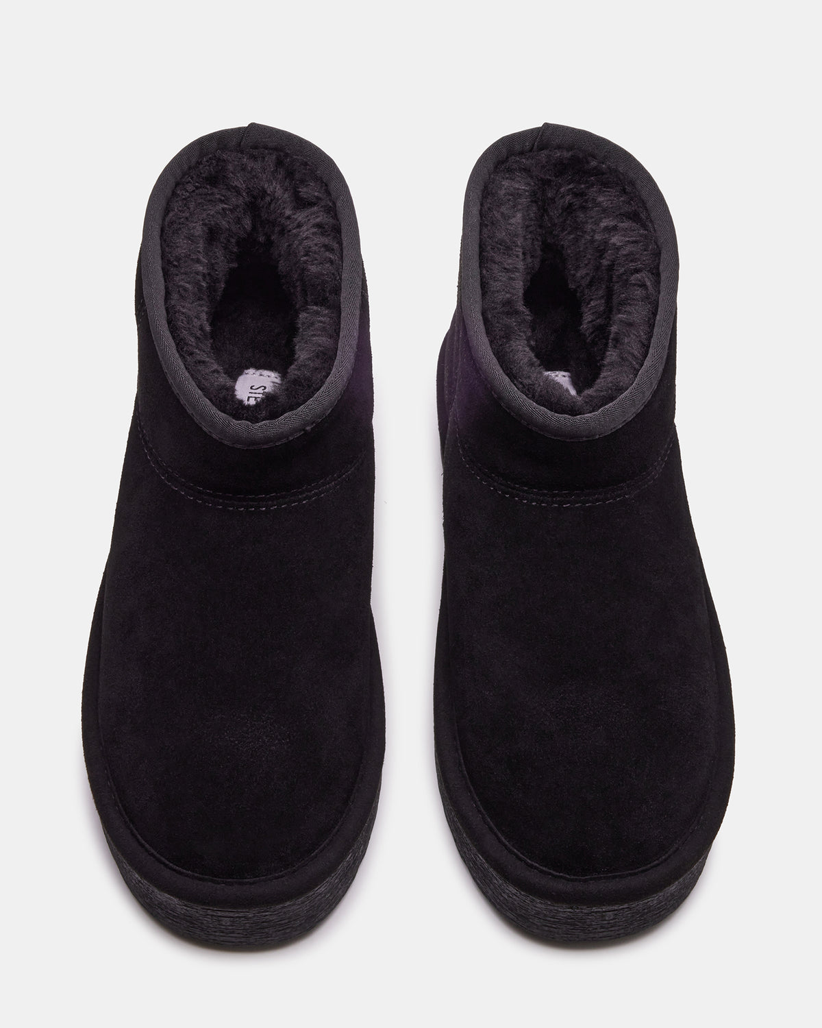 COMFY Black Suede Women's Ankle Boot