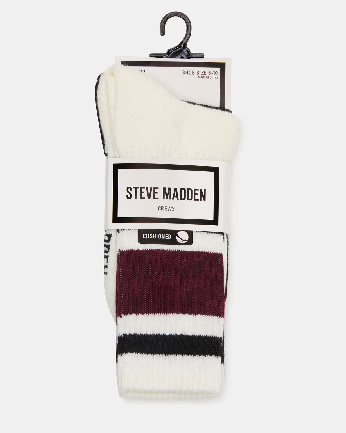CASPER SNEAKER AND IVY 2 PACK STRIPE ATHLEISURE SOCKS BUNDLE