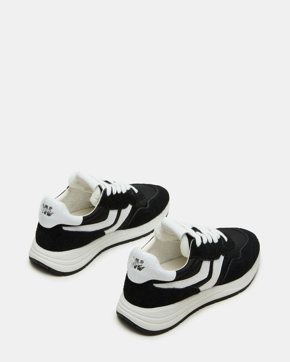 BURST Black Multi Women's Low-Top Lace-Up Sneaker
