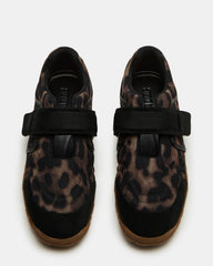 AGILITY Leopard Velcro Women's Mary Jane Low-Top Sneaker