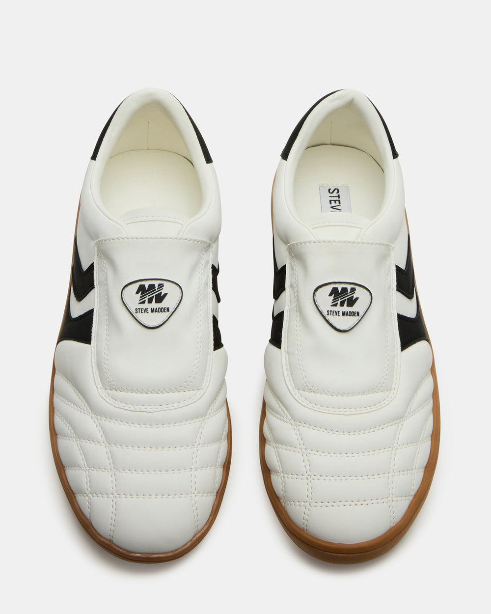 BOLT Black/White Low-Top Sneaker | Women's Sneakers