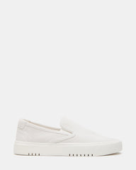 MURPHY White Suede Women's Low-Top Sneaker